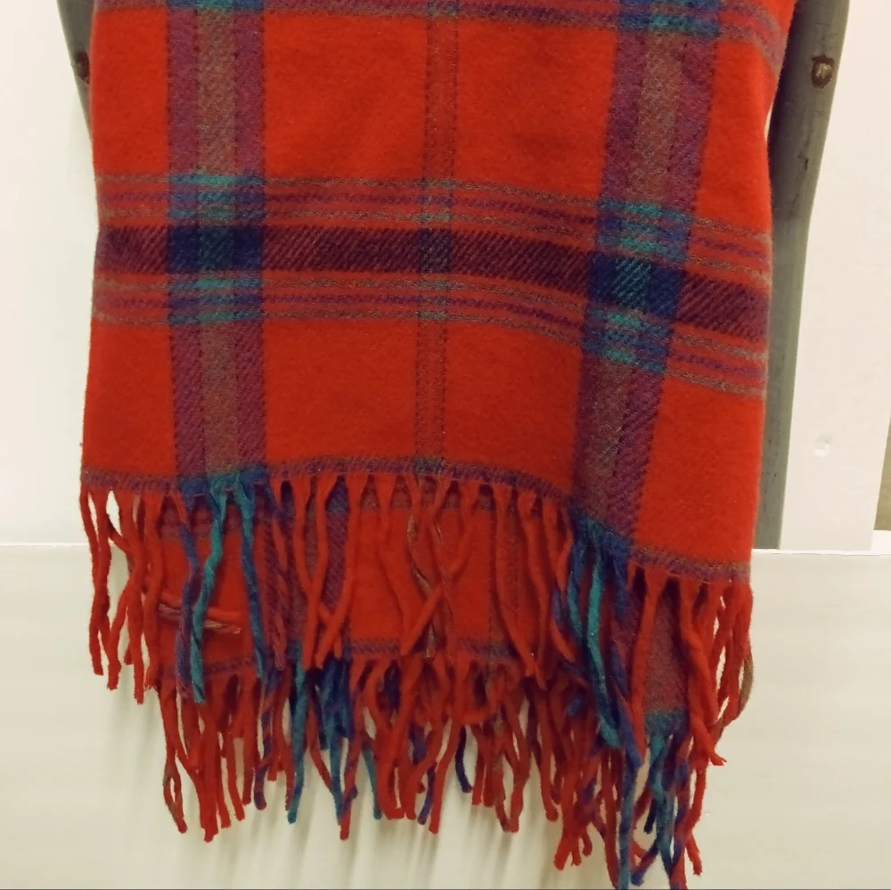 Pendleton Vintage Wool Blanket Made in USA *HOLES*